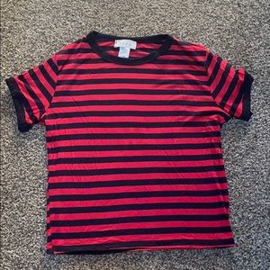 Red and blue gaze shirt!